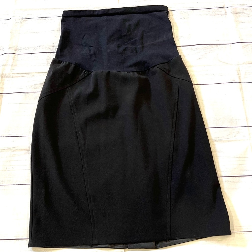 Motherhood Maternity Black Skirt
